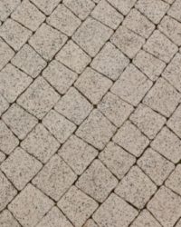 Изображение мытой комбинированной тротуарной бетонной плитки Buszrem Kreta