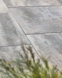Изображение гладкой комбинированной тротуарной бетонной плитки Polbruk Magna