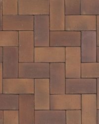 Иллюстрация керамической тротуарной плитки Muhr (модель 07 Herbstlaub)
