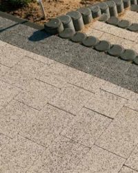 Изображение мытой комбинированной тротуарной бетонной плитки Buszrem MALTA