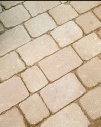 Изображение состаренной комбинированной тротуарной бетонной плитки Buszrem MALTA