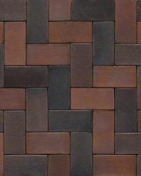 Изображение плитки тротуарной керамической Muhr 04SG Rotbraun-buntSpez.gerump